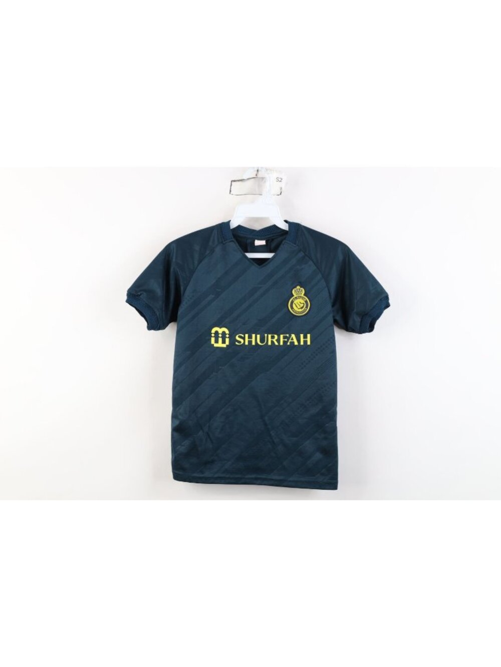 Y2K Boys Large Replica Cristiano Ronaldo All Nassr Football Club Soccer Jersey